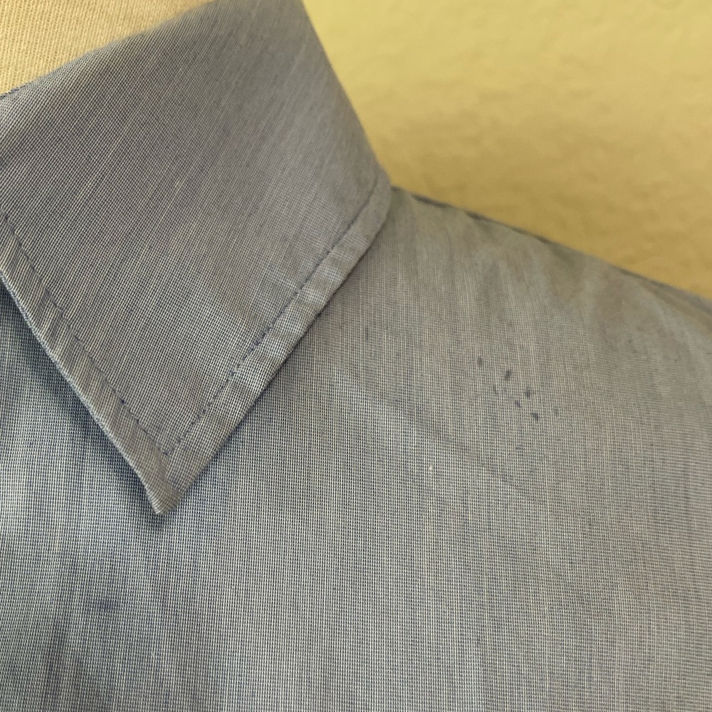 ZARA Basic Button down top - Picture 4 of 8